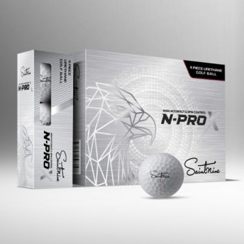 정품볼 세인트나인 N PRO X 4피스 화이트 12구(1더즌)