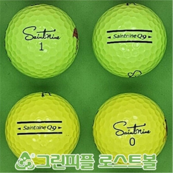 세인트나인 Q9 컬러혼합 3피스 A+급 로스트볼 16개