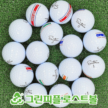 세인트나인 우라칸 스트라이프 화이트 3피스 A급 로스트볼 16개