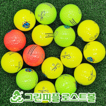세인트나인 W 컬러혼합 3피스 A+급 로스트볼 16개